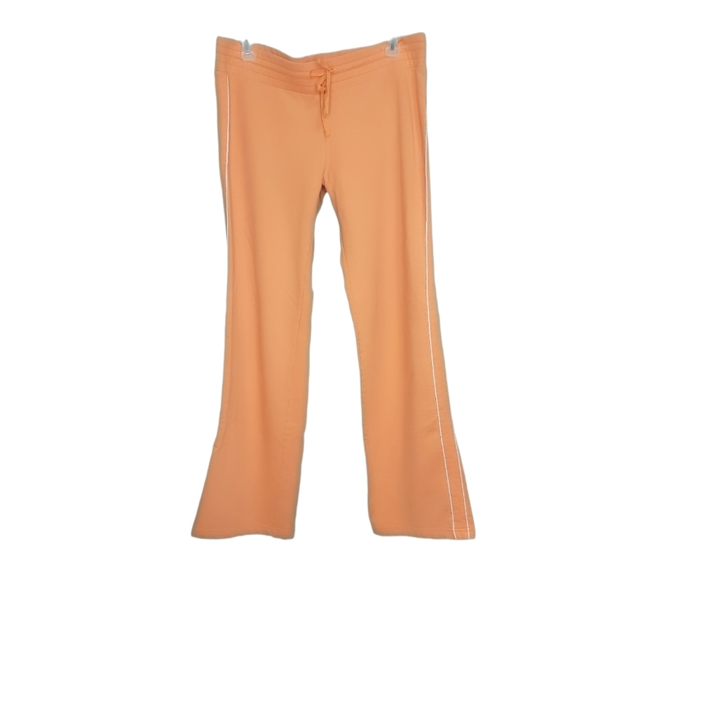 iXSPA Orange Wide/Straight Leg Sweatpants Women's Size Medium